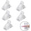 Clear Nail Tips, Polygel Nail Tips, Quick UV Nail Builder Kit, Plastic Manicure Tools for Polygel ( 1
