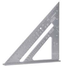 Aluminium Alloy 2 Pack 7 Inch Right Angle Rulers for Precise Woodworking