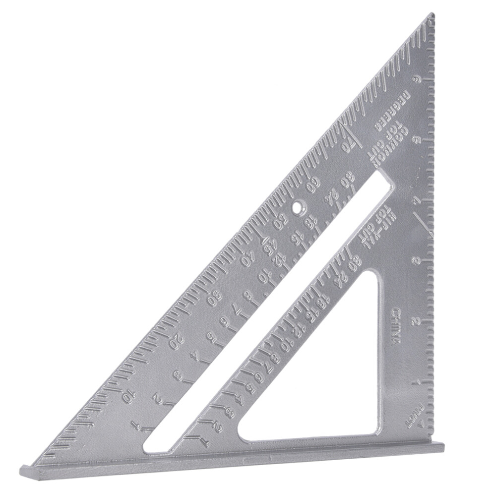 Aluminium Alloy 2 Pack 7 Inch Right Angle Rulers For Precise Woodworking 3611349399211