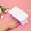 24W Foldable USB Nail Lamp with 60/120s Timer - White, Compact 14.5cm 3