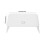 24W Foldable USB Nail Lamp with 60/120s Timer - White, Compact 14.5cm 15