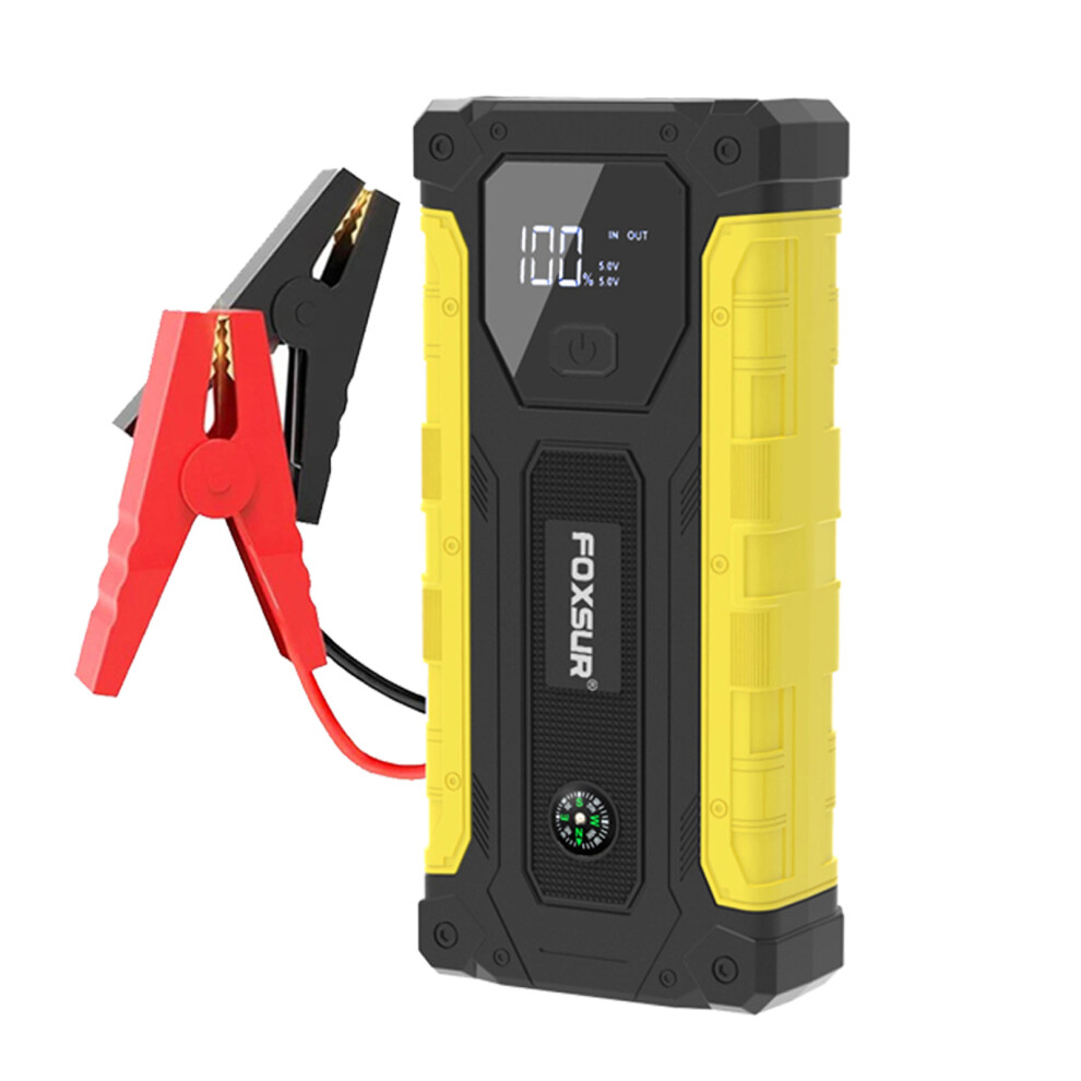 Foxsur Jump Starter Car Battery 12V Jump Starter Light 8320539261225
