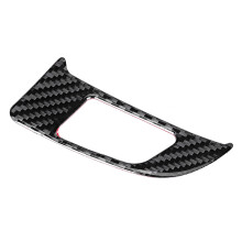 Carbon Fiber Warning Light Button Trim for Q5 SQ5 8R 09-17 Black