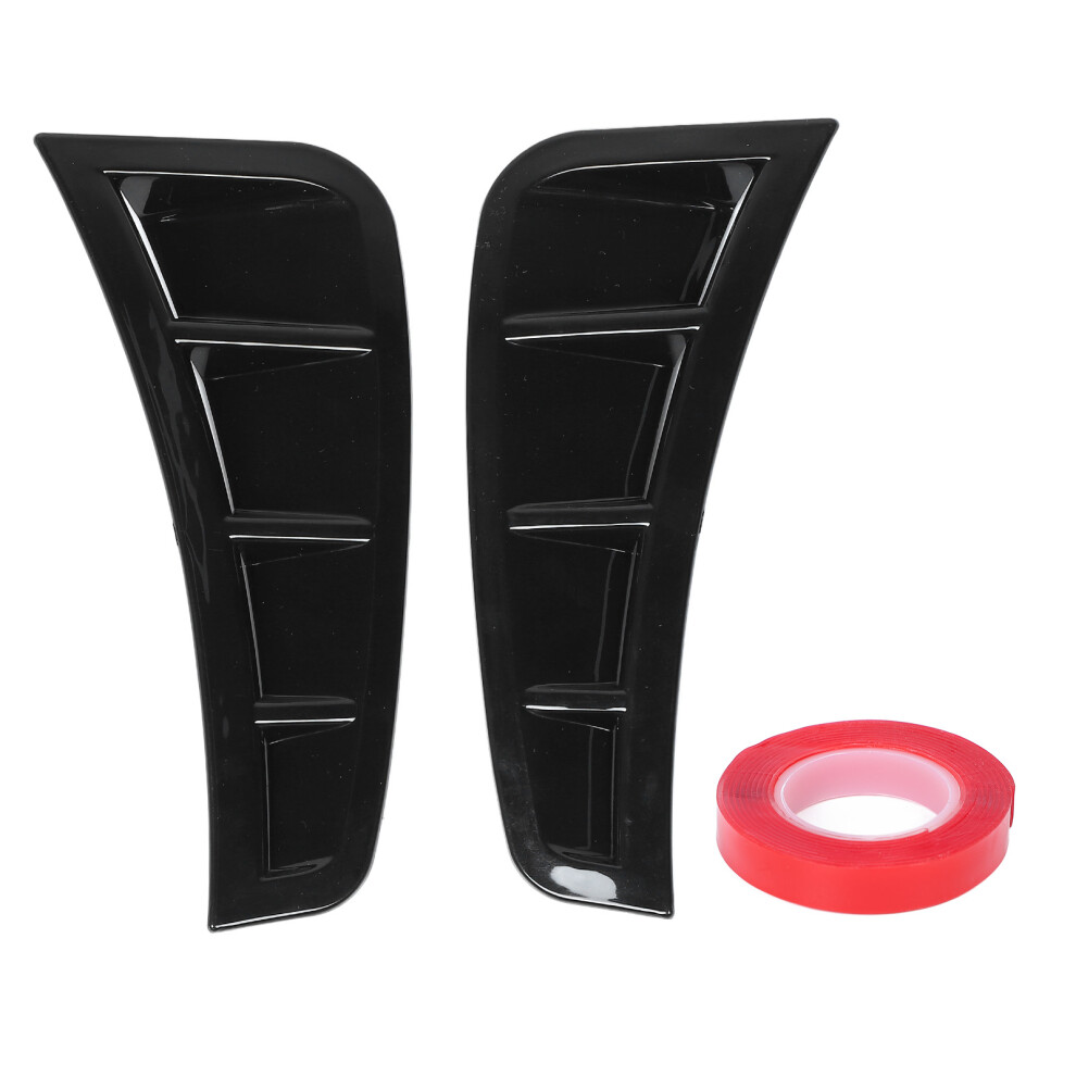 1 Pair Front Bumper Side Spoiler Left Right Black 8320539261782