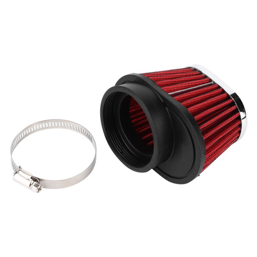 Mushroom Head Engine Air Cleaner Filter 60mm Red for Motorcycle 1