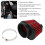Mushroom Head Engine Air Cleaner Filter 60mm Red for Motorcycle 6