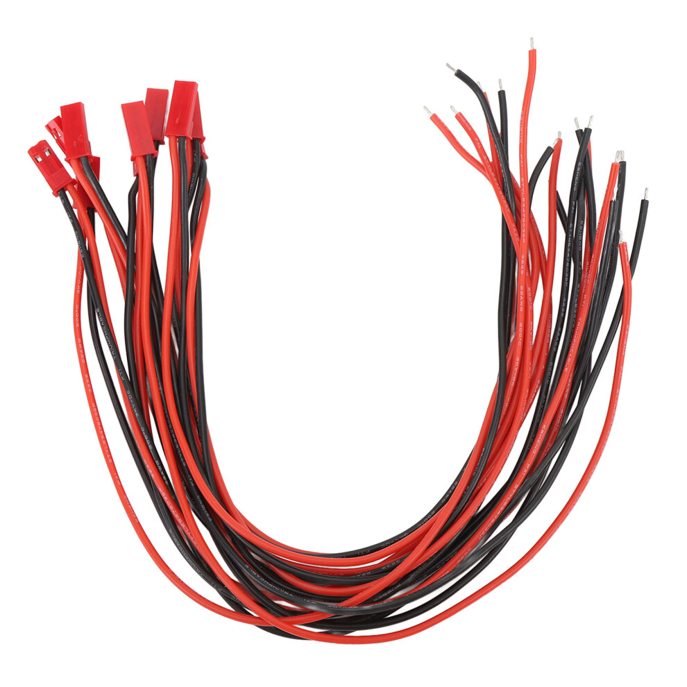 10Pcs Jst Plug Connector Cable Wire Male Rc Model 8320539261881