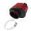 Mushroom Head Engine Air Cleaner Filter 51mm Red for Motorcycle 6