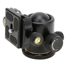 Aluminium Alloy Damping Tripod Ball Head BK-03, 8kg Load, Level