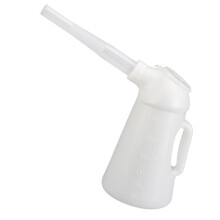 Oil Jugs with Spout Measuring Container Jugs Tool Engine Oil-3L