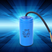 CD60 250V 100uF Schaltkondensator für Kühlschränke & Klimaanlagen 100x50mm