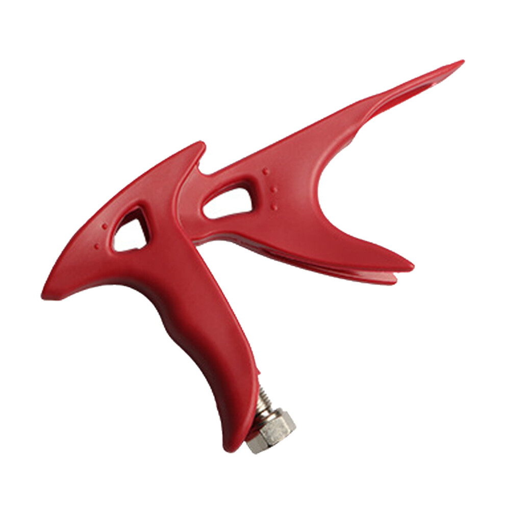 Air Brush Grip Holder Plastic Airbrush Guns Holder With-Red 7751000095741