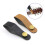 Leather Guitar Strap Holder Button Lock Headstock Adapter-Black 3