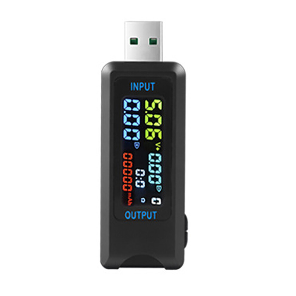Multi-Function Usb Voltage Current Tester 6527-Q, 9 Data Storage, 57*39*11Mm 6911349401981
