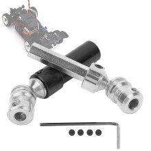 Metall RC Hinterachsantriebswelle Set für 1/12 Autos 81-106mm Schwarz