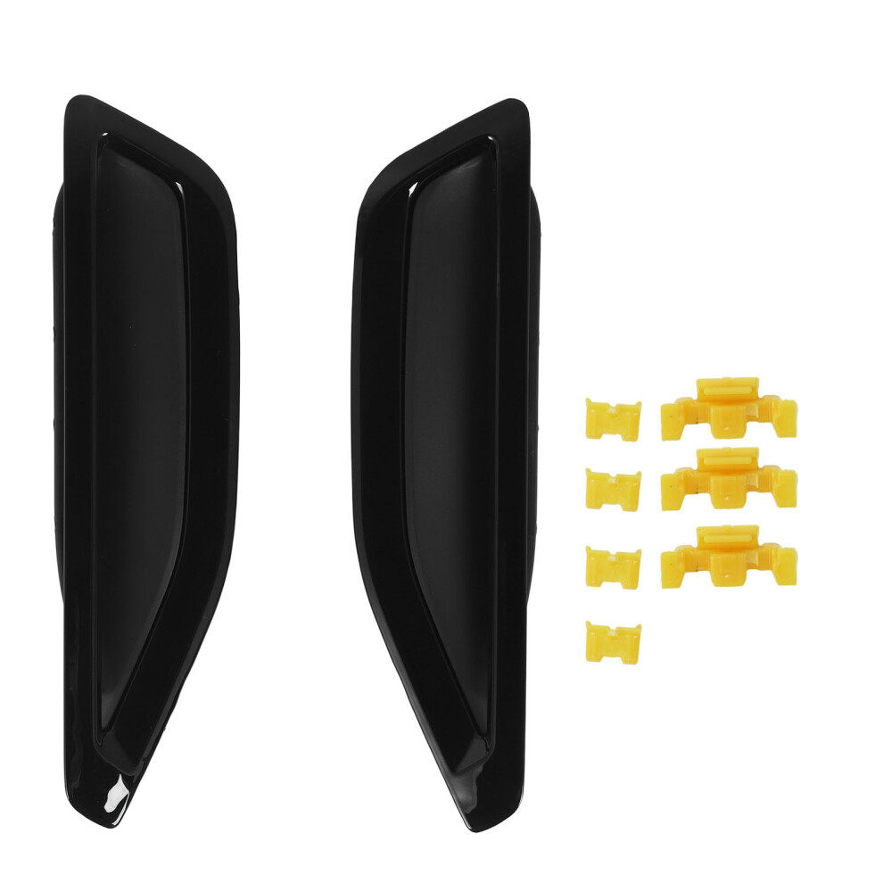 Side Air Duct Vent Trim 51137418177 Left Right Air Black 8320539262536