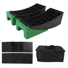 6Pcs Curved Leveling Block 35000lb Load Capacity