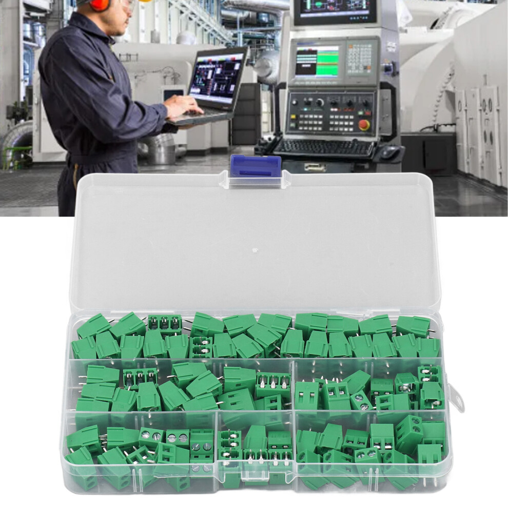 Kf128 2P 3P Screw Terminal Blocks 5Mm Pitch 80Pcs For Electrical Use 9451349402917