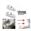 Universal Anodized 2 Inch Pivoting Motorcycle Handlebar Handle Bar Riser for 7/8 22mm Fat Handlebars Clamp 2