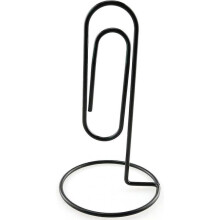 10PC Black Study Note Holder Office Desk Paper Clip Memo Holder & Organizer
