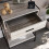 Vida Designs (Grey) Brooklyn 1-Drawer Console Table - Industrial Style 6