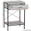 Vida Designs (Grey) Brooklyn 1-Drawer Console Table - Industrial Style 7