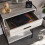 Vida Designs (Grey) Brooklyn 1-Drawer Console Table - Industrial Style 5