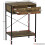 Vida Designs (Dark Wood) Brooklyn 1-Drawer Console Table - Industrial Style 7