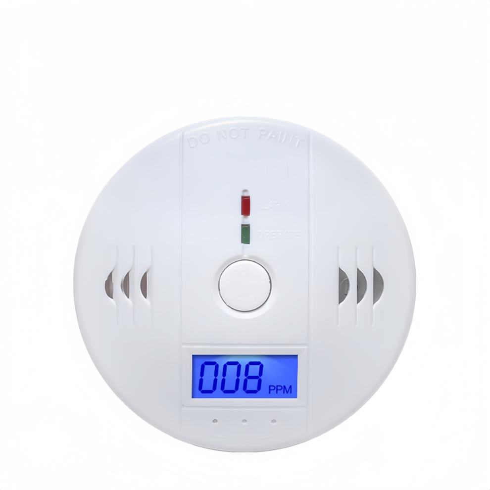 Combination Smoke & Carbon Monoxide Detector | Audible & Visual Alarm For Home Safety 9022594093665