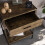 Vida Designs (Dark Wood) Brooklyn 1-Drawer Console Table - Industrial Style 6