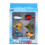 Mini Alloy Pull Back Aircraft Model Set for Kids, 6.5cm, Gift 13