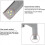 10 PCS Universal Hinge LED Sensor Light Cabinet Cupboard Closet Wardrobe Night Lights 8