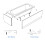 NES Home Nes Home Bathroom Accessories Bath Panel Clips x 6 and Screws 2