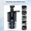 Multifunctional Car Cup Holder Car Fan with 4