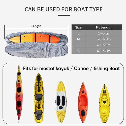 Waterproof UV-Proof Kayak Cover Heavy Duty 1