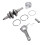Engine Piston Connecting Rod Kit Metal Crankshaft 7