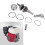Engine Piston Connecting Rod Kit Metal Crankshaft 11