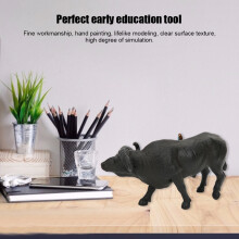 Animal Cattle Model Toy for Kids - Educational Plastic Decor 13x5.5x6.3cm