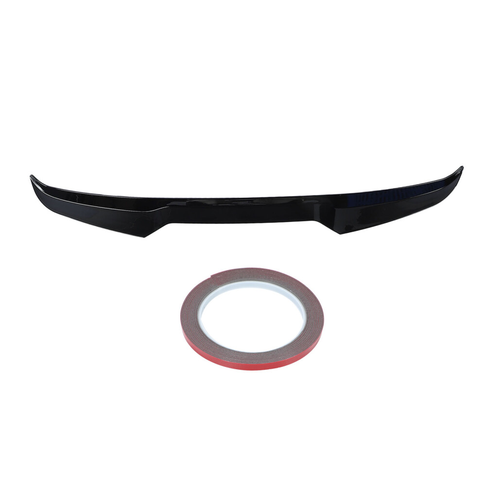Rear Trunk Roof Spoiler Wing Improve Aerodynamic Black 8320539265025