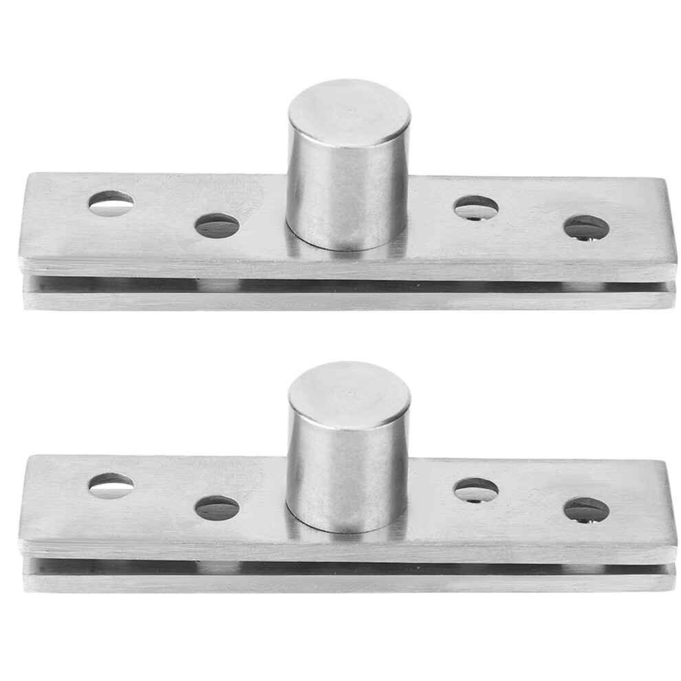2pcs 360 Degree Rotary Pivot Hinge Stainless Steel