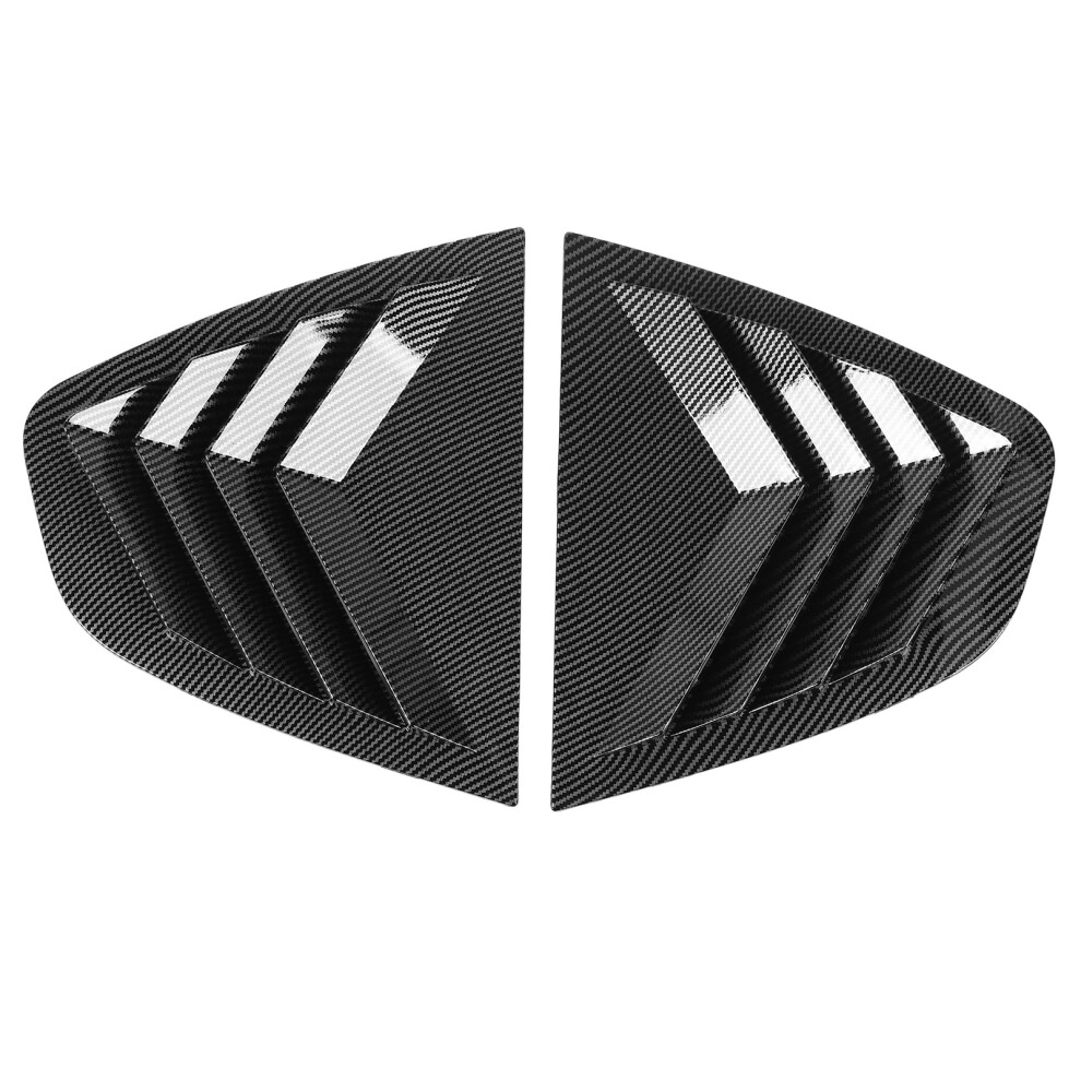 Pair Of Rear Window Louver Cover Sturdy Abs Left 8320539265124