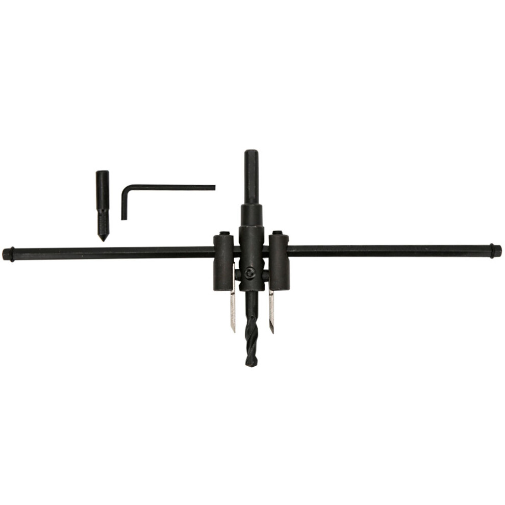 30-200Mm Adjustable Circle Hole Saw Drill Black