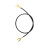 20Pcs U Shape Clip Leads Testing Current Test Wire-Black 6