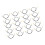 20Pcs U Shape Clip Leads Testing Current Test Wire-Black 1
