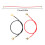 20Pcs U Shape Clip Leads Testing Current Test Wire-Black 4