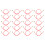 20Pieces U Shape Clip Test Cables 21cm Long Double Ended-Red 1