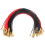 20Pcs U Shape Clip Leads Testing Current Test Wire-Black 2