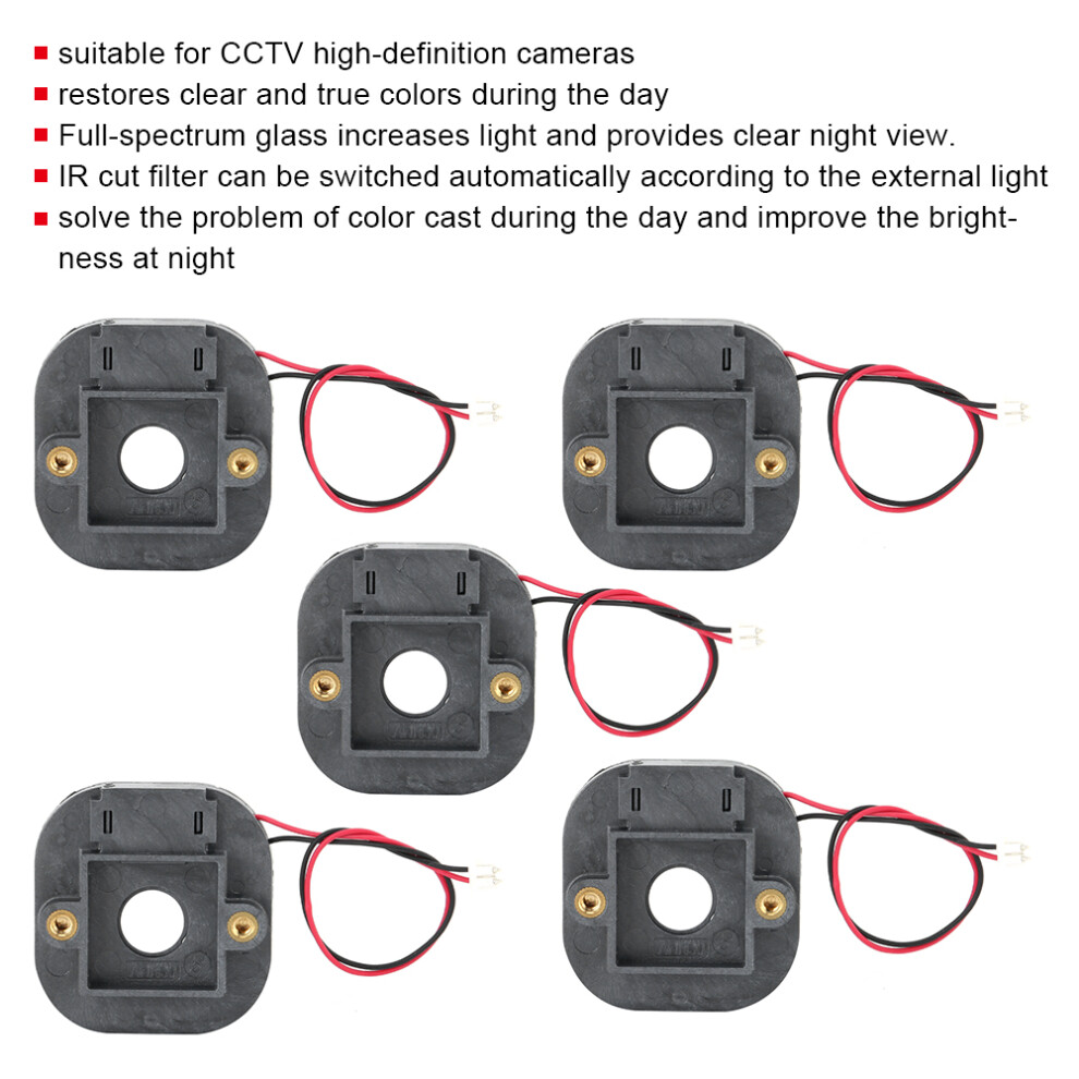 5Pcs M12 Metal Ir-Cut Filter Switcher For 3Mp Hd Camera 9461349409120