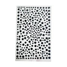 Self Adhesive Rhinestones Face Jewels for-325 black stars