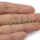 50Pcs Thin Strips Barbless Fishing Hook Shank Beak Baits-6th 5